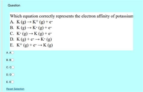 electron affinity of k|electron affinity equation.